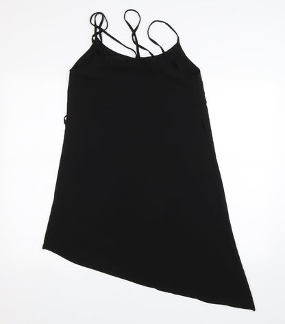 Back view of Atmosphere women’s black shift, size UK 10