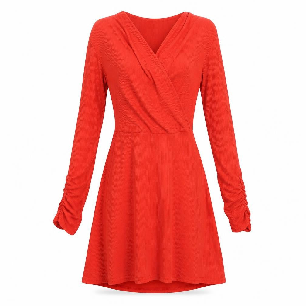 Boohoo Womens Orange   A-Line  Size 8