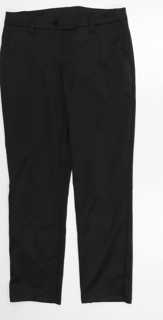 Chillytime Womens Black   Trousers  Size 10 L26 in