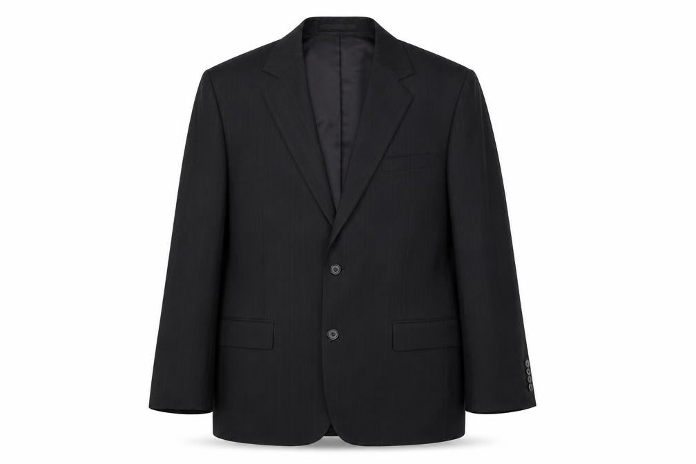 Preworn Mens Grey   Jacket Suit Jacket Size 40