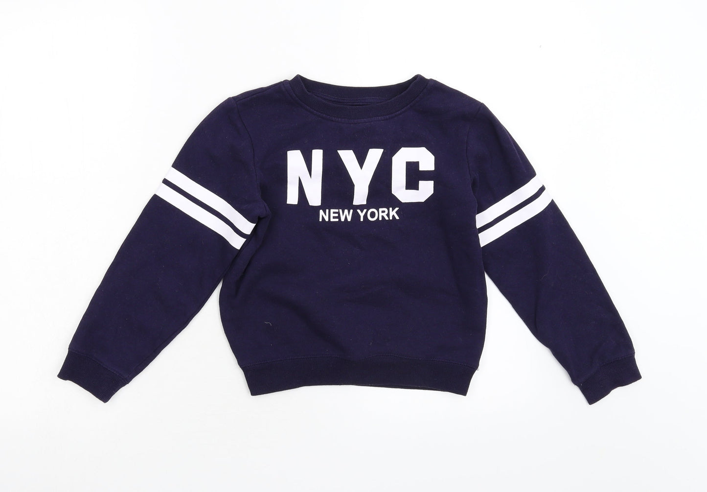 YD Boys Blue   Pullover Sweatshirt Size 8-9 Years