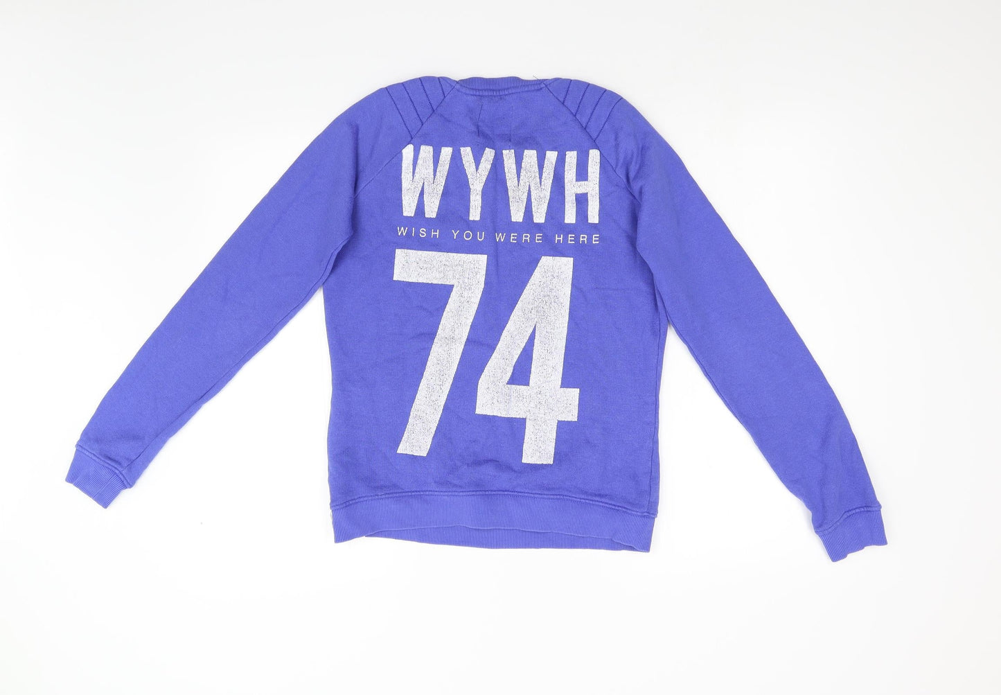 Karssan Womens Blue   Pullover Sweatshirt Size XS