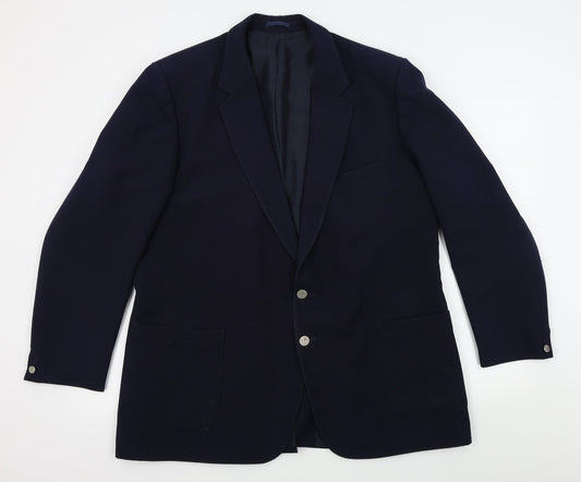 St Michael Mens Blue   Jacket Blazer Size M