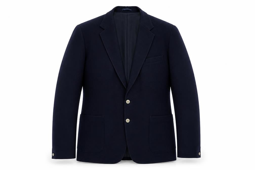 St Michael Mens Blue Jacket Blazer Size M