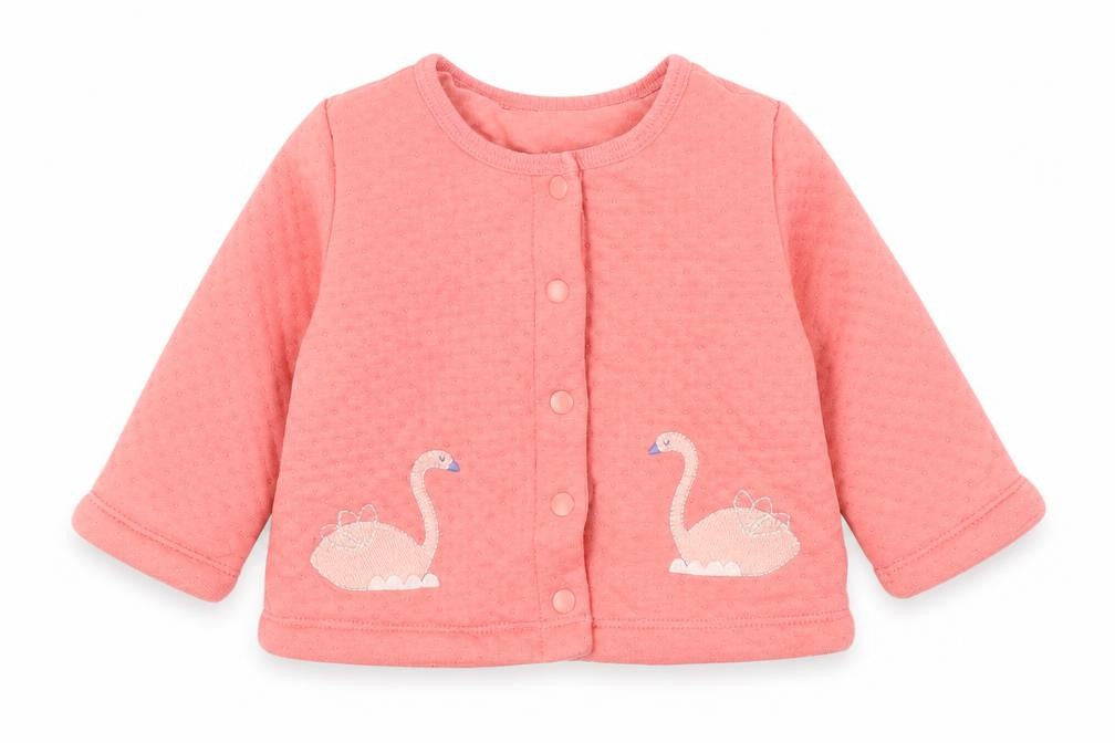 Preworn Girls Pink   Jacket  Size 3-6 Months