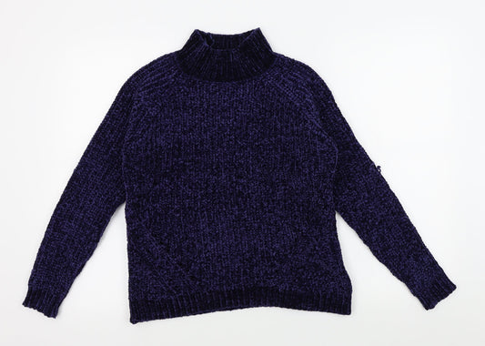 M&Co Womens Blue   Pullover Jumper Size 12
