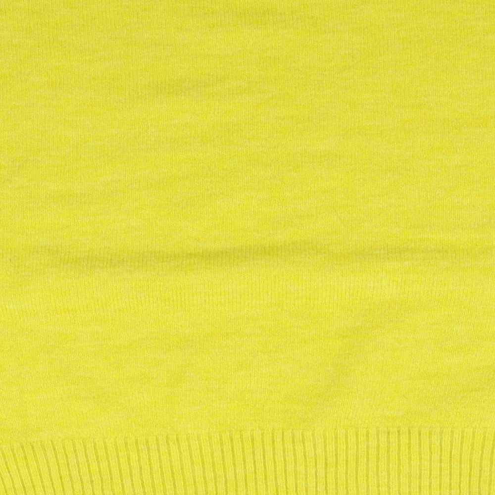 H&M Womens Yellow   Pullover Jumper Size S