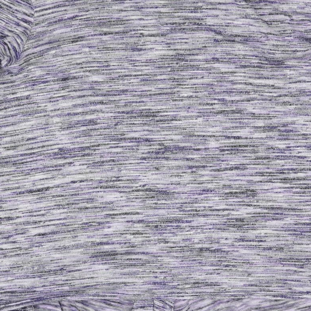 Lakeland Womens Purple   Cardigan Jumper Size 12  - shirt insert