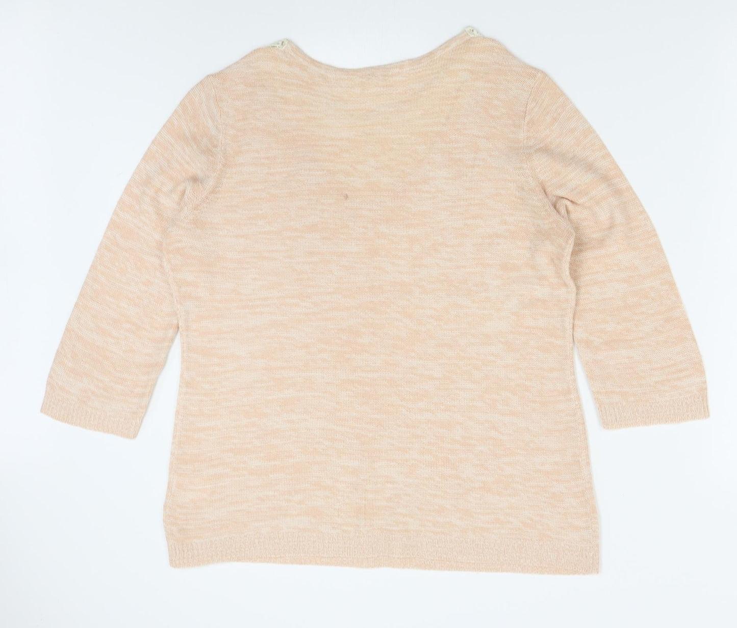 AproductZ Womens Beige   Pullover Jumper Size 16
