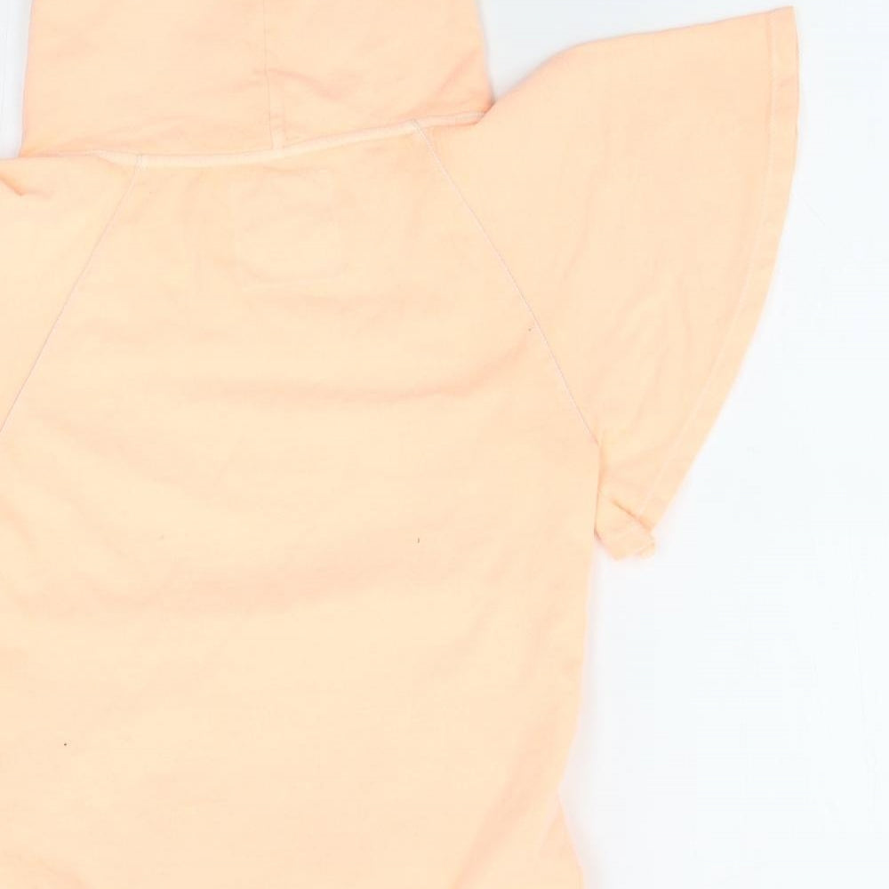 River Island Womens Orange   Pullover Hoodie Size 8