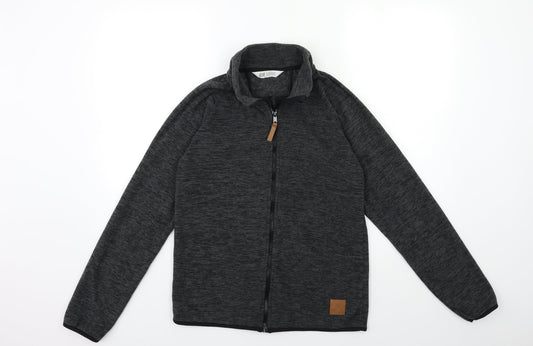 H&M Girls Grey  Fleece Jacket  Size 13 Years
