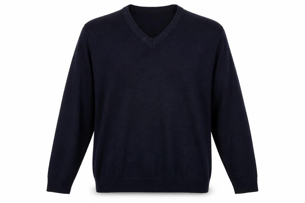 Michael Sehgal Mens Blue  Knit Pullover Jumper Size XL
