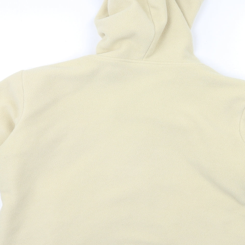 Papaya Womens Beige  Fleece Jacket  Size 12