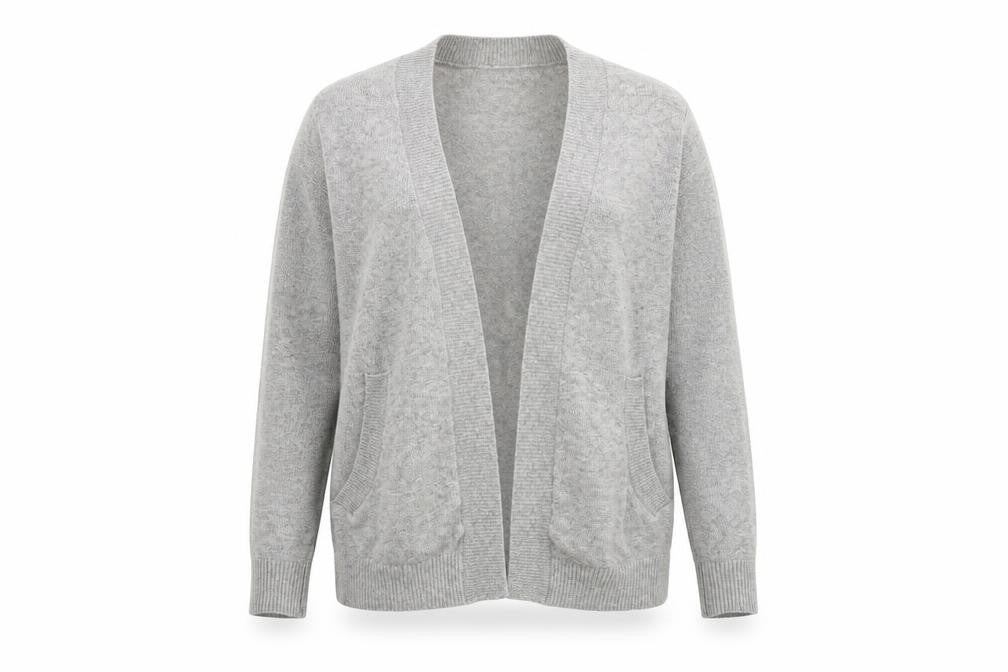 Body Flirt Womens Grey  Knit Cardigan Jumper Size XS