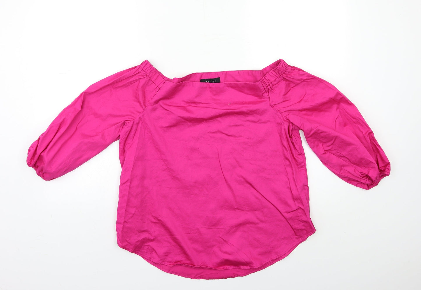 New Look Womens Pink   Basic Blouse Size 12