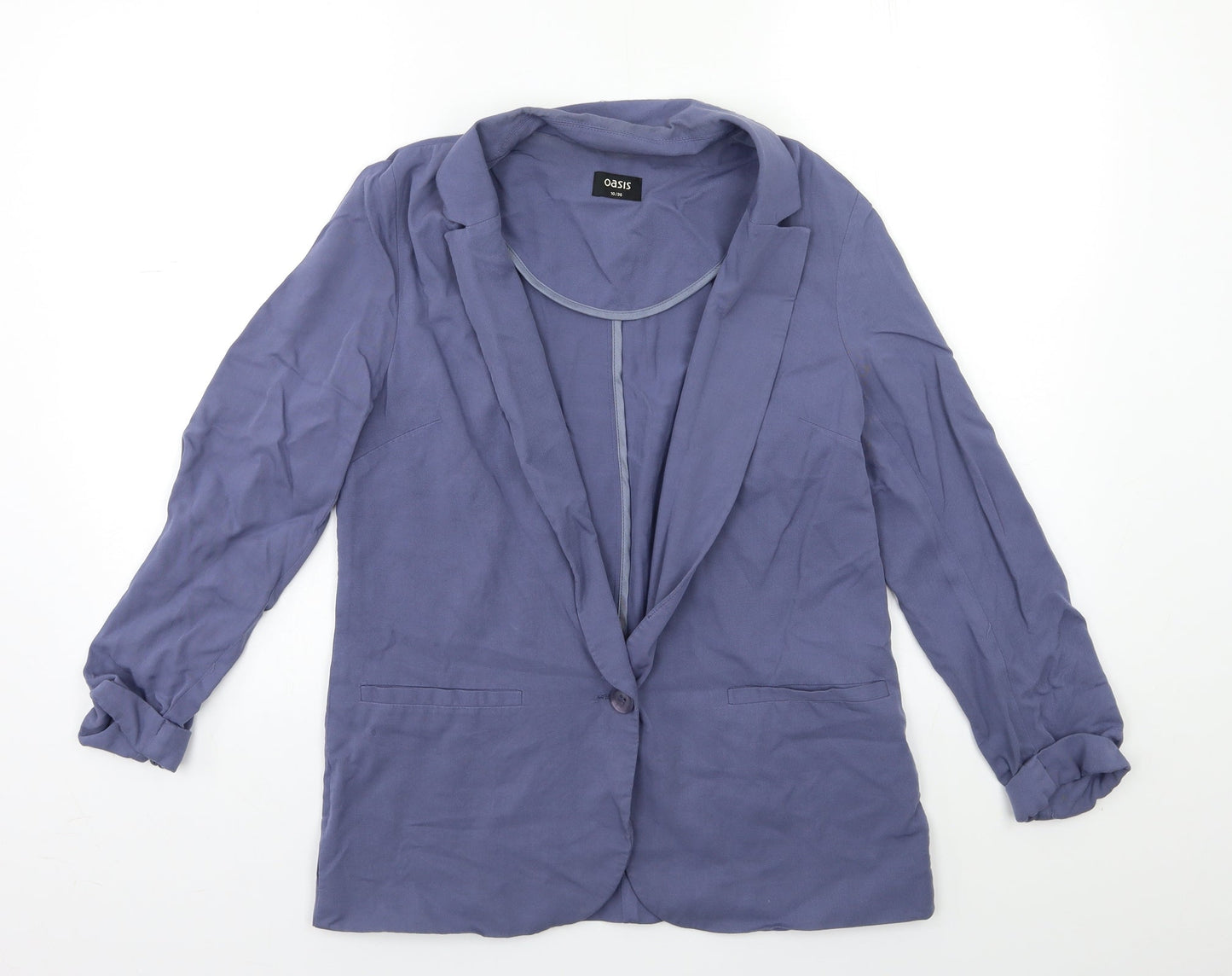 Oasis Womens Grey   Jacket Blazer Size 10