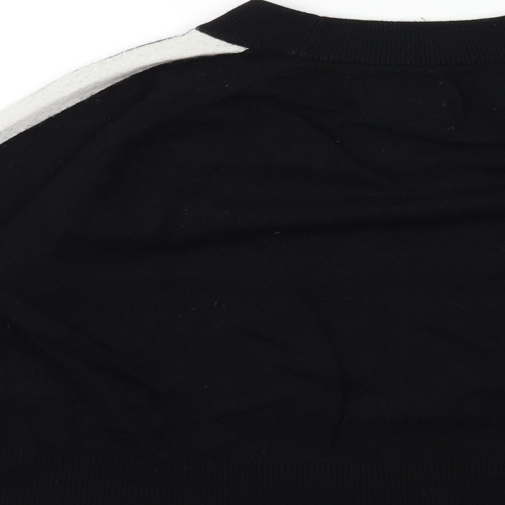 Jack Wills Womens Black  Knit Pullover Jumper Size 10