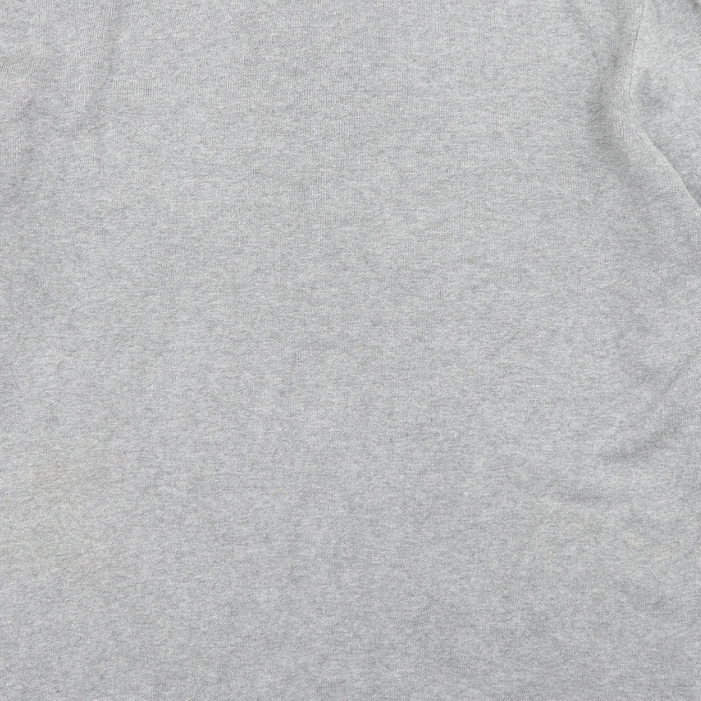 H&M Mens Grey  Knit Pullover Jumper Size L