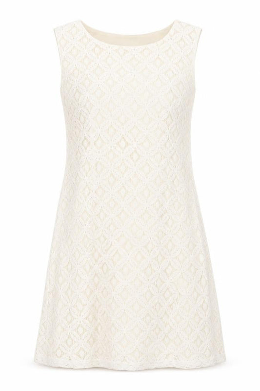 Pinky Womens Ivory   A-Line  Size M