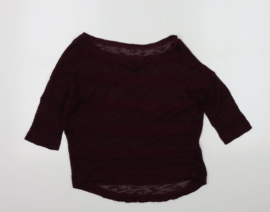 Dorothy Perkins Womens Pink   Pullover Jumper Size 10