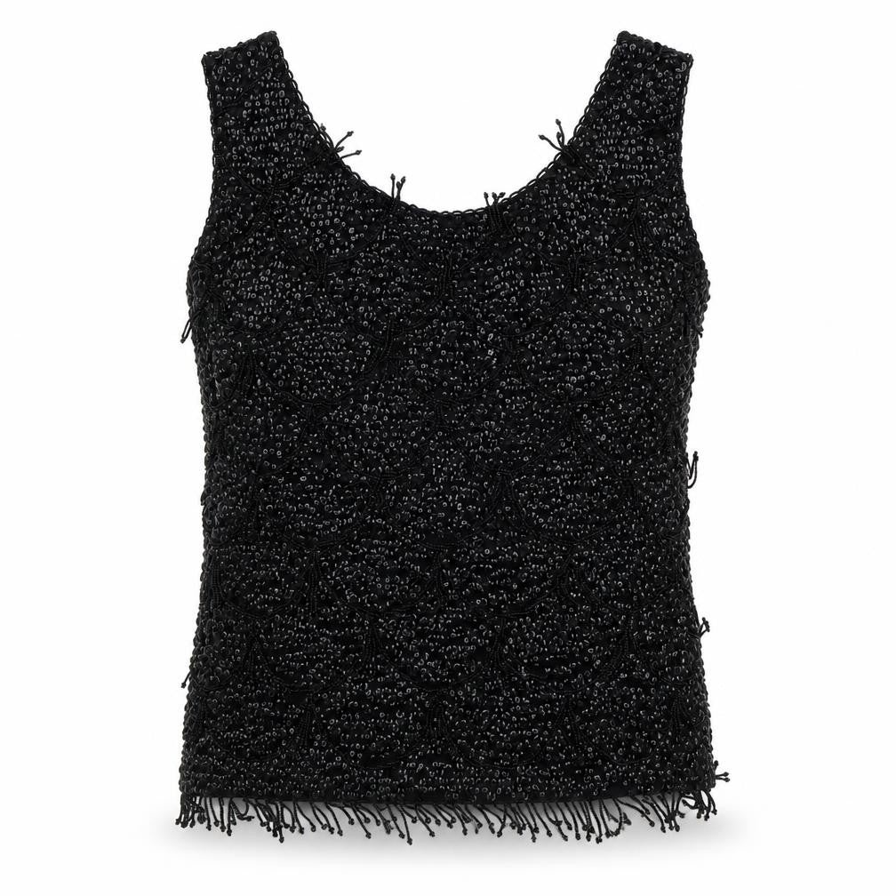 Central Park West Womens Black Colourblock  Basic T-Shirt Size 40