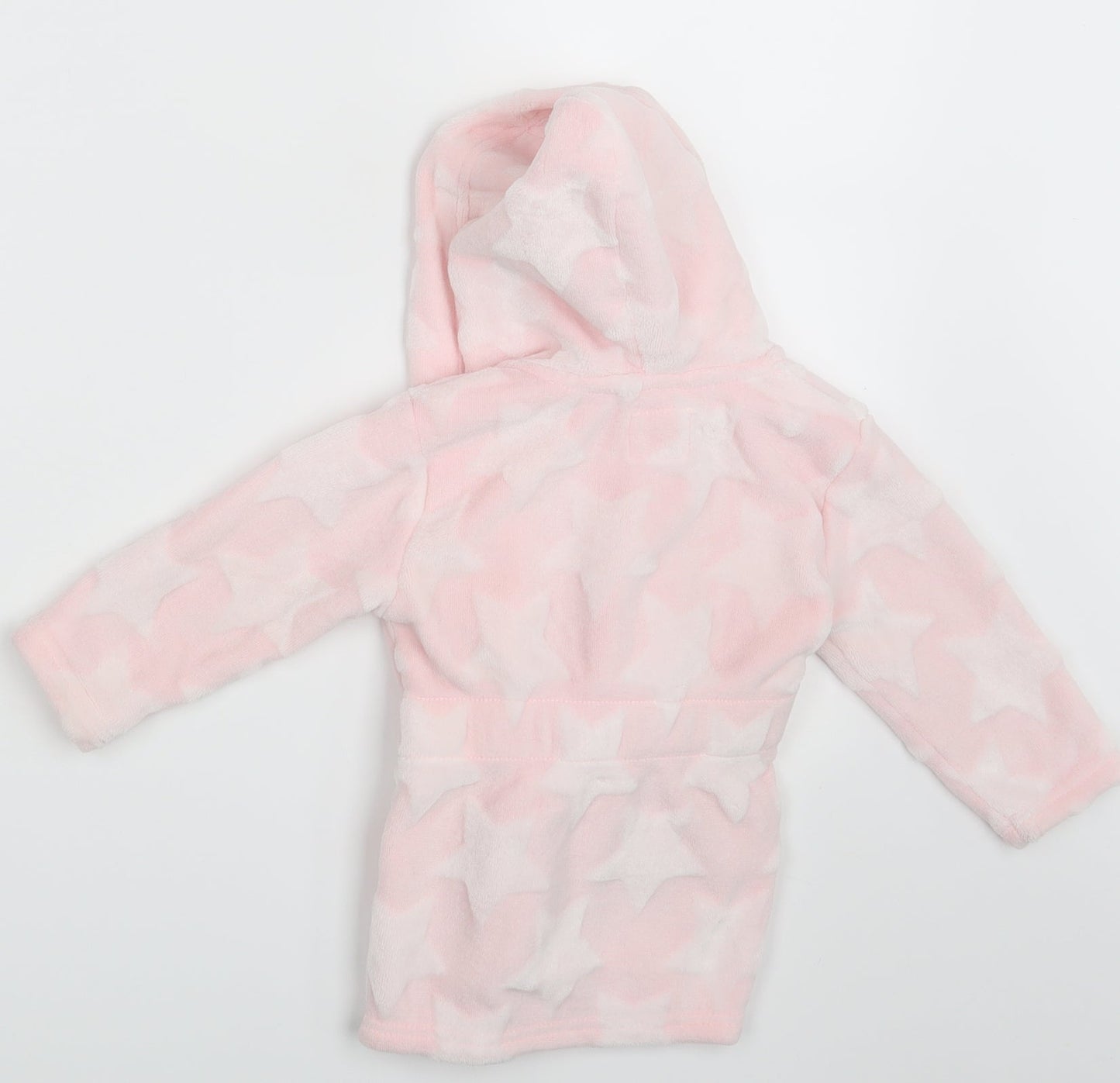 Primark Girls Pink   Babydoll Robe Size 9-12 Months