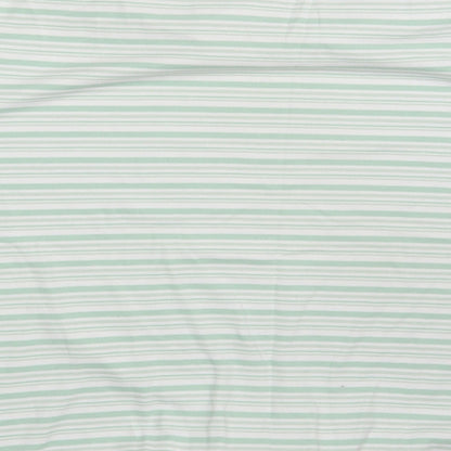 Bonmarché Womens White Striped Basic T-Shirt Size L