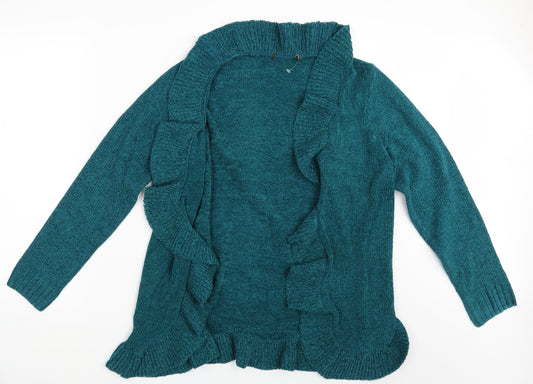 Preworn Womens Green   Cape Jumper Size M