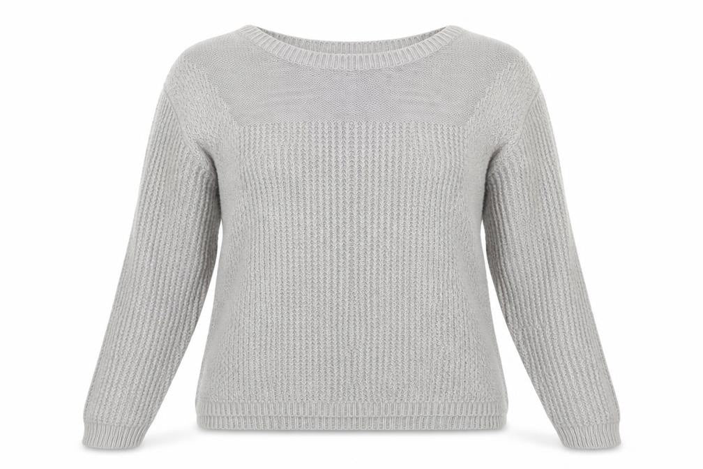 New Look Womens Grey   Pullover Jumper Size 10