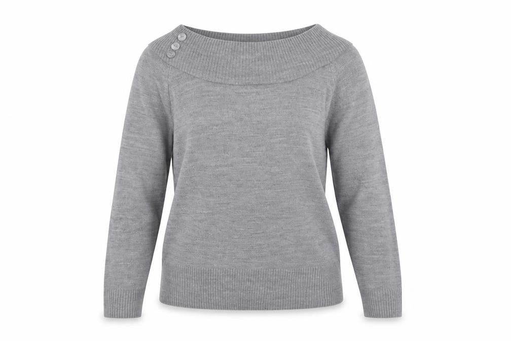Marks & Spencer Womens Grey   Pullover Jumper Size 10