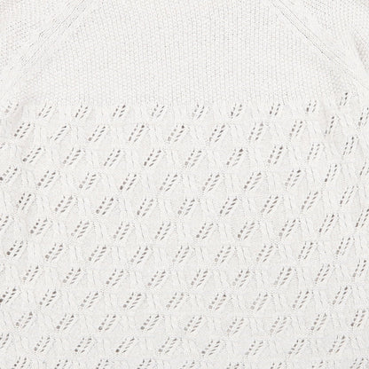 Preloved indigo collection Womens Beige Geometric  Pullover Jumper Size 10 - Label