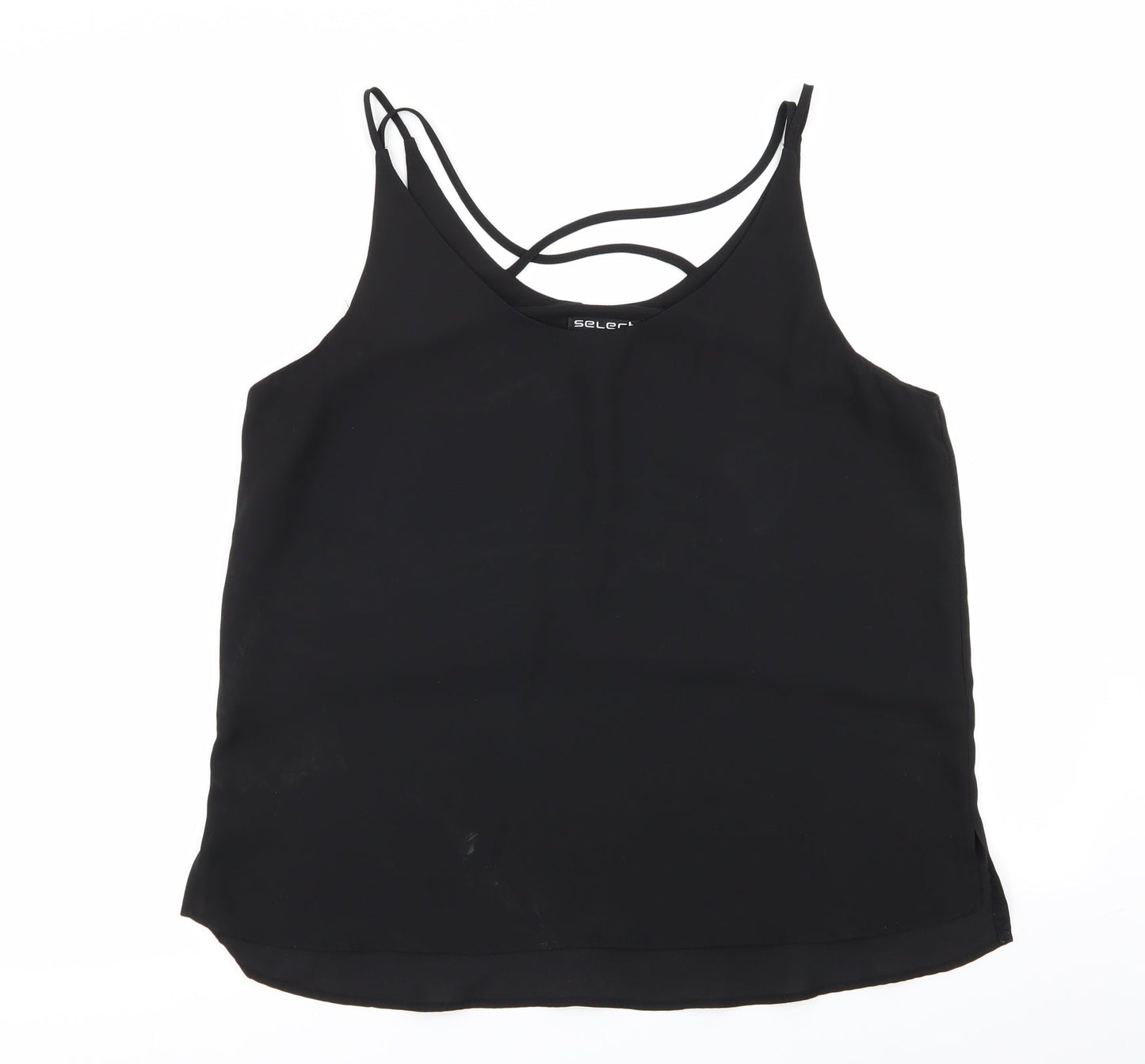 Select Womens Black   Basic Blouse Size 16