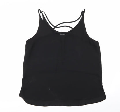 Preloved Select Womens Black   Basic Blouse Size 16 - Front