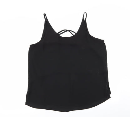 Preloved Select Womens Black   Basic Blouse Size 16 - Back