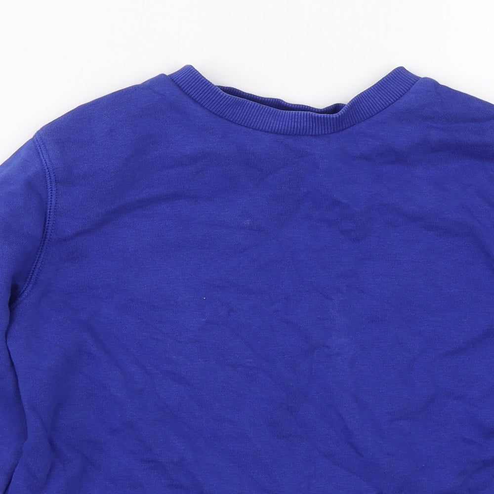 TU Boys Blue   Pullover Sweatshirt Size 6 Years
