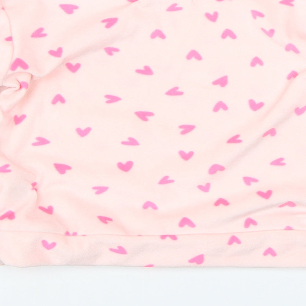 Jeff&co Girls Pink Polka Dot  Top Pyjama Top Size 4-5 Years  - Hearts