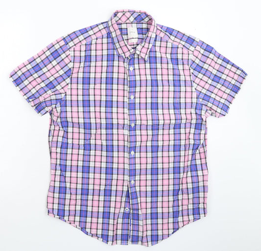 Gap Mens Multicoloured Check   Button-Up Size L