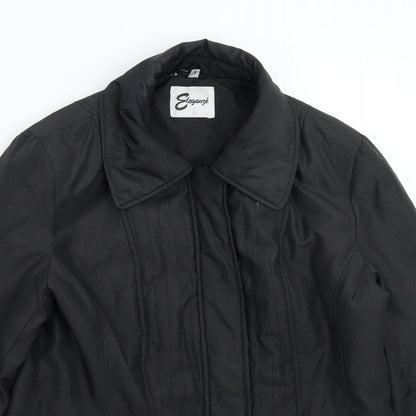 Elegance Womens Black   Jacket  Size S