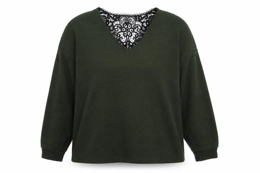 Dorothy Perkins Womens Green  Knit Pullover Jumper Size 14