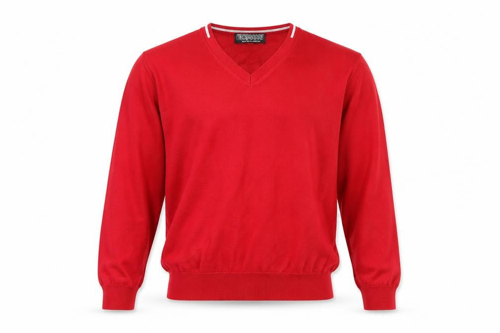 Topman Mens Red   Pullover Sweatshirt Size M
