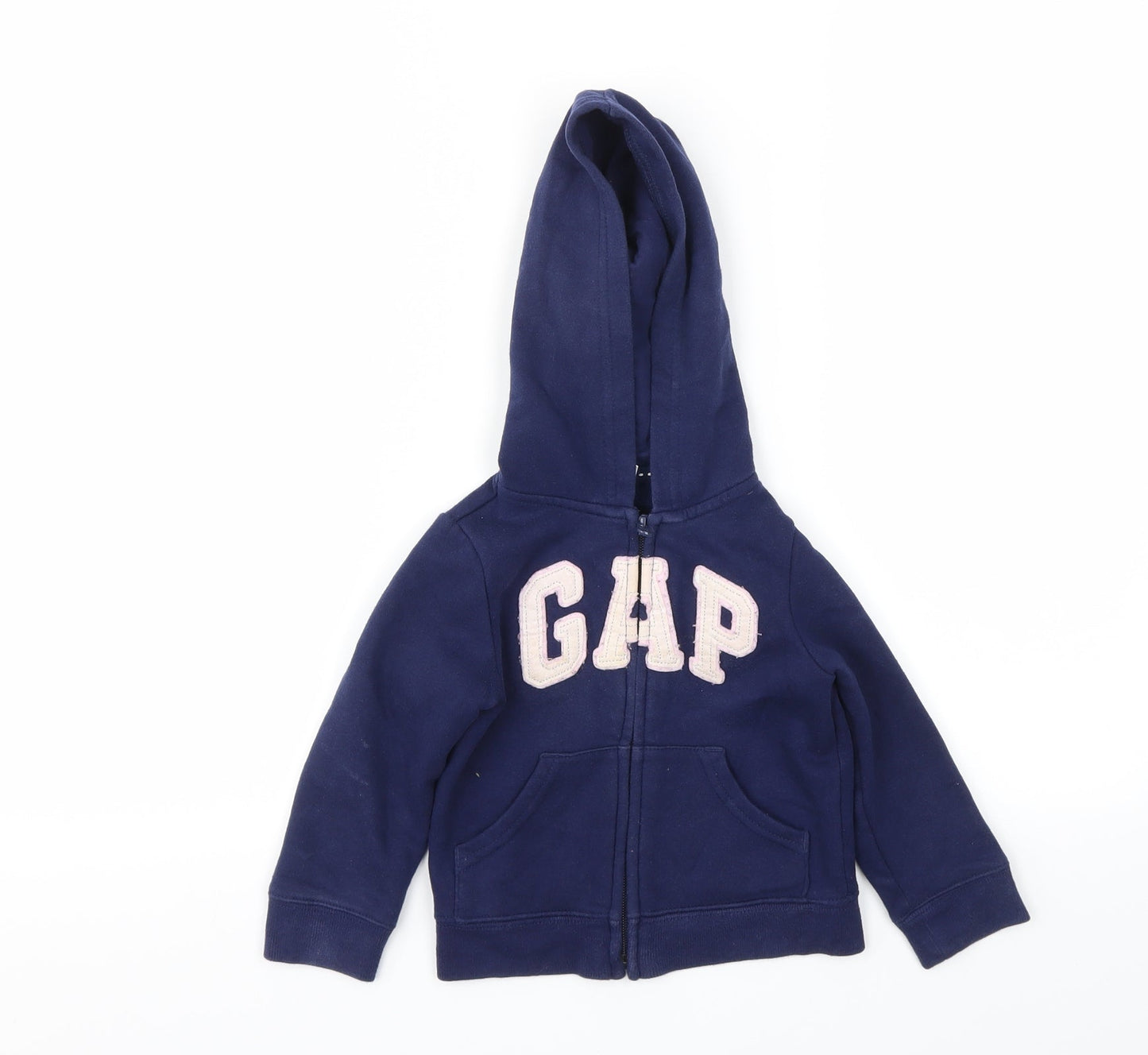 Gap Girls Blue   Full Zip Jumper Size 2 Years