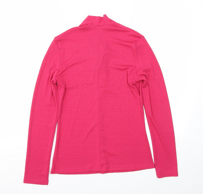 Mango Womens Pink   Basic Blouse Size M