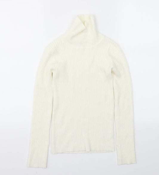 jhon lewis  Girls Ivory   Pullover Jumper Size 11 Years