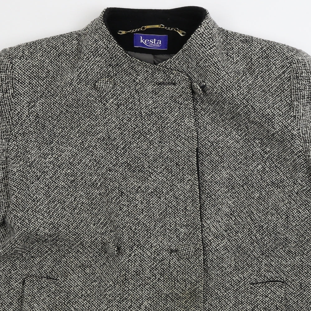 kesta Womens Grey   Jacket Coat Size 14
