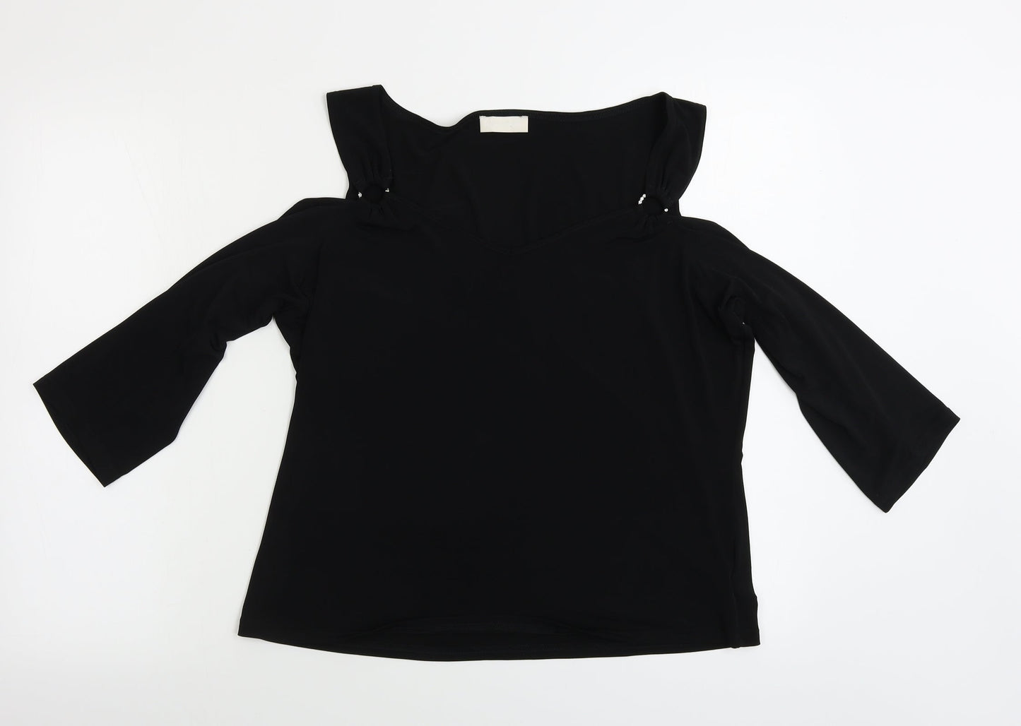 For Woman  Womens Black   Basic Blouse Size 14