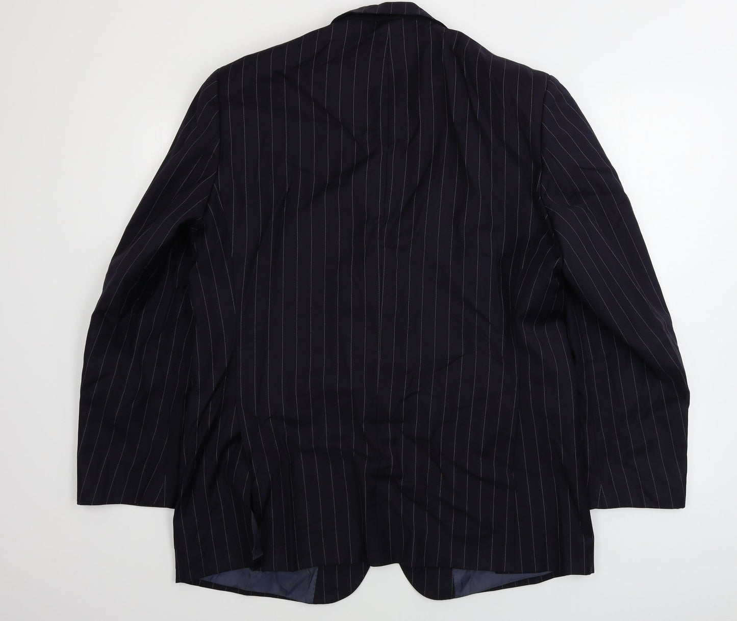 SW England  Mens Blue Striped  Jacket Blazer Size 42