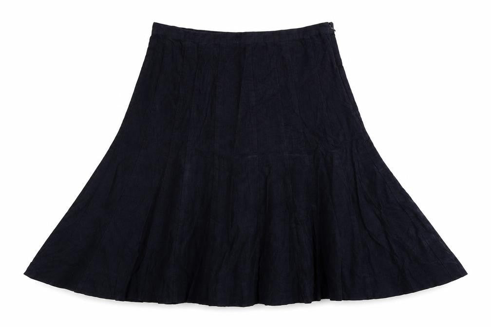 keu Womens Blue   A-Line Skirt Size 12