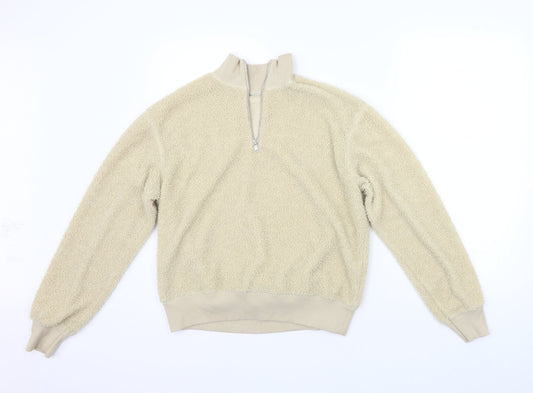Topshop Womens Beige   Pullover Jumper Size 8