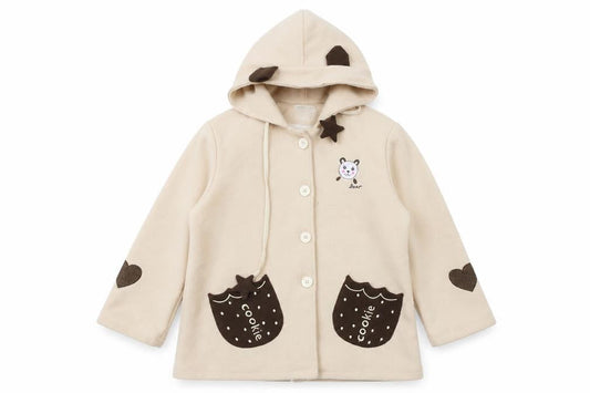v-beom Womens Beige   Jacket Coat Size M