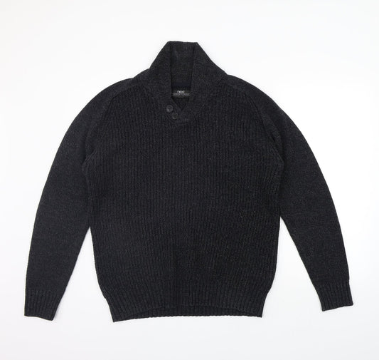 NEXT Womens Grey   Pullover Jumper Size M